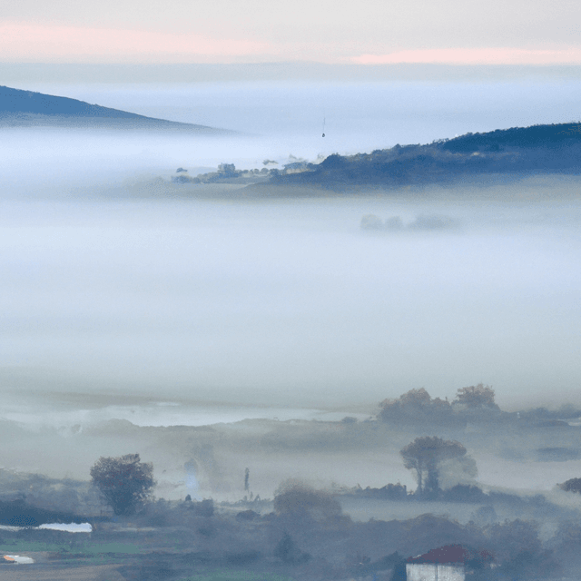 Persisten los bancos de niebla y se activa aviso amarillo en España