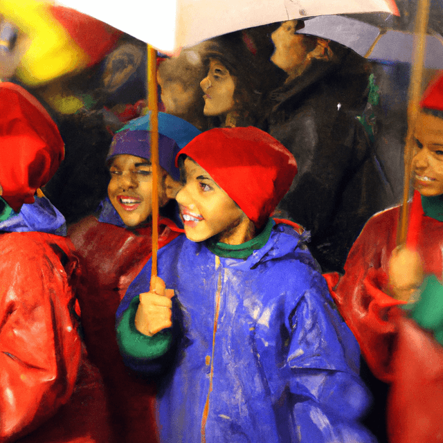 Los Reyes Magos traen magia y tradición bajo la lluvia